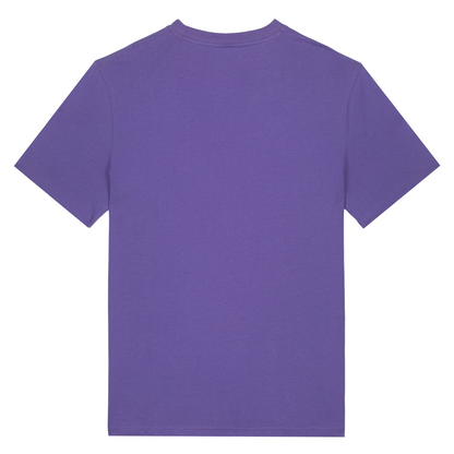 The back of the purple Sail Away, Sail Away, Sail Away t-shirt from the Waves and Wild Water Seaside Rock collection of music inspired tees.